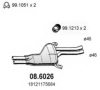 BMW 18121175334 Middle Silencer